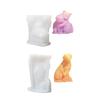 Dog Figurine Silicone Molds Silicone Mould for Making Soap Home Decoration Cement Figurine Resin Art