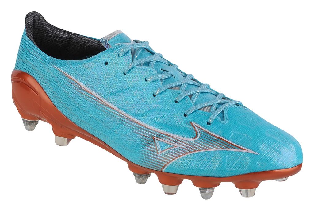 Mizuno Alpha Japan Mix, Mens Blue Football Cleats