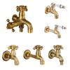 TLXT Antique Ceramic Mop Sink Faucet