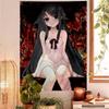 Ssaya No Uta The Song Of Saya Colorful Tapestry Wall Hanging Hanging Tarot Hippie Wall Rugs Dorm Wall Art Decor