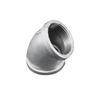 Cot de 45 de Grade din Fier Maleabil Galvanizat