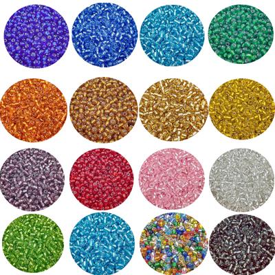 100Pcs 4mm Mix Color Loose Spacer Beads Charm Glass Seed Beads For Jewelry Making DIY Earrings Necklace Bracelet