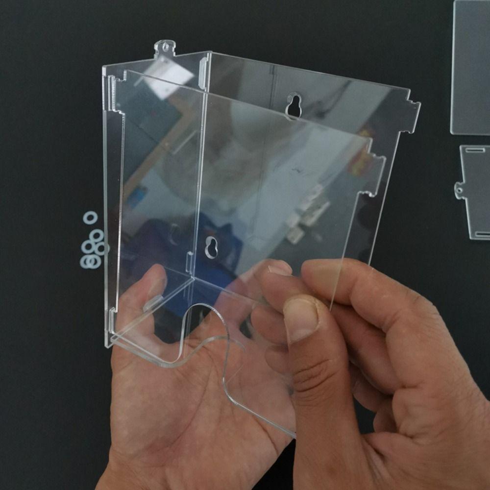 500Pcs Envelope Style Disposable Paper Cups Dustproof Paper Cup Storage Rack Cold Drinks Cup  Milk