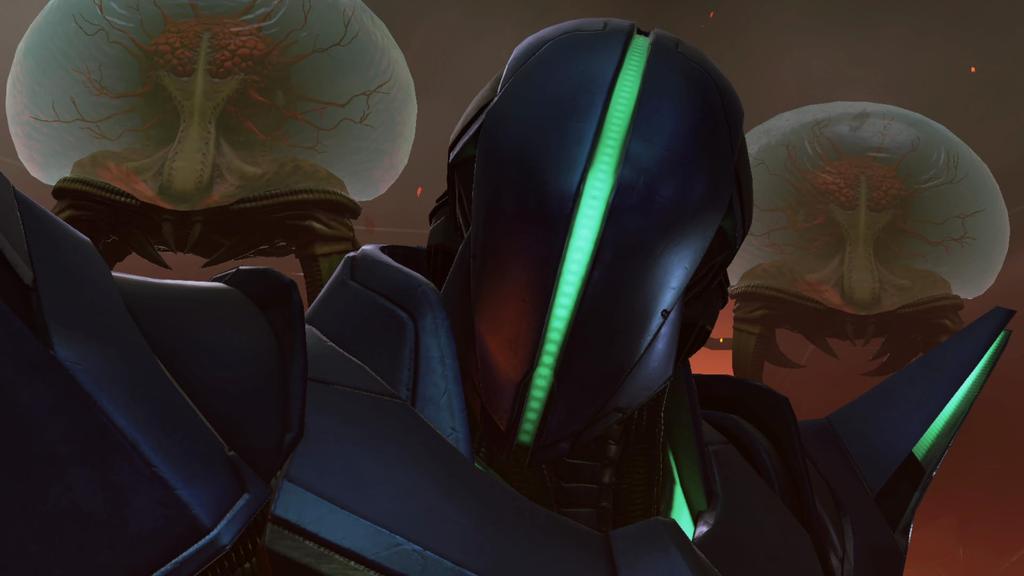 Metroid Prime 4 Beyond Bonus Acrylic Stand Included -Switch (Samus)