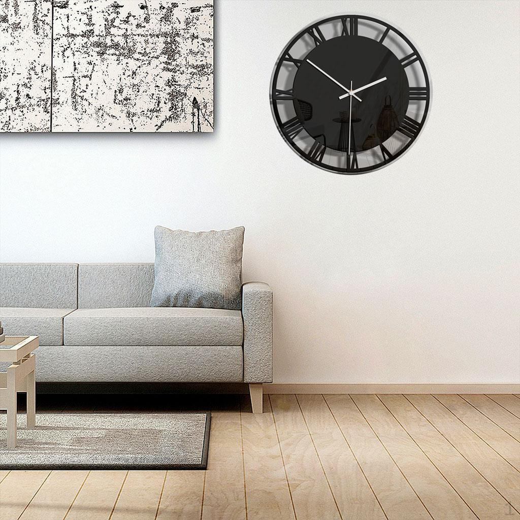 Clock 11 Inch Simple Creative Non Ticking