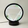 Edelstein-Halo-Lampe - Erde - Aventurin & Selenit