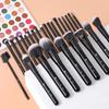 DUcare Professional Makeup Brush Set with Natural for and Face Black 27-Piece Bristles, Ultra-Soft, Foundation, Eyeshadow, Application,
