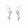 Candy Girls Japanese Dangling Silver Perfect As a Gift for Your Girlfriend Earrings, Winter, Snowflake, Cat, Cute, Style, Earrings, 925,