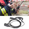 Adjustable  Style Earpiece Microphone Hands Frees Communication Ear Hook Microphone  Type Earpiece for UV5R & BF888S
