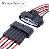 1 Set 6 Pin Auto Accelerator Pedal Throttle Electrical Cable Connectors Wire Harness Plug 90980-11858 for Toyota 7283-1968-30
