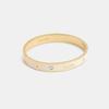 Coach Horse   Carriage Enamel Hinged Bangle Cv216 Cud Gold Ball