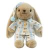 Plush Rabbits Toy Stuffed Animal with Changeable Clothes for Kids Emotional Support Birthday Gift