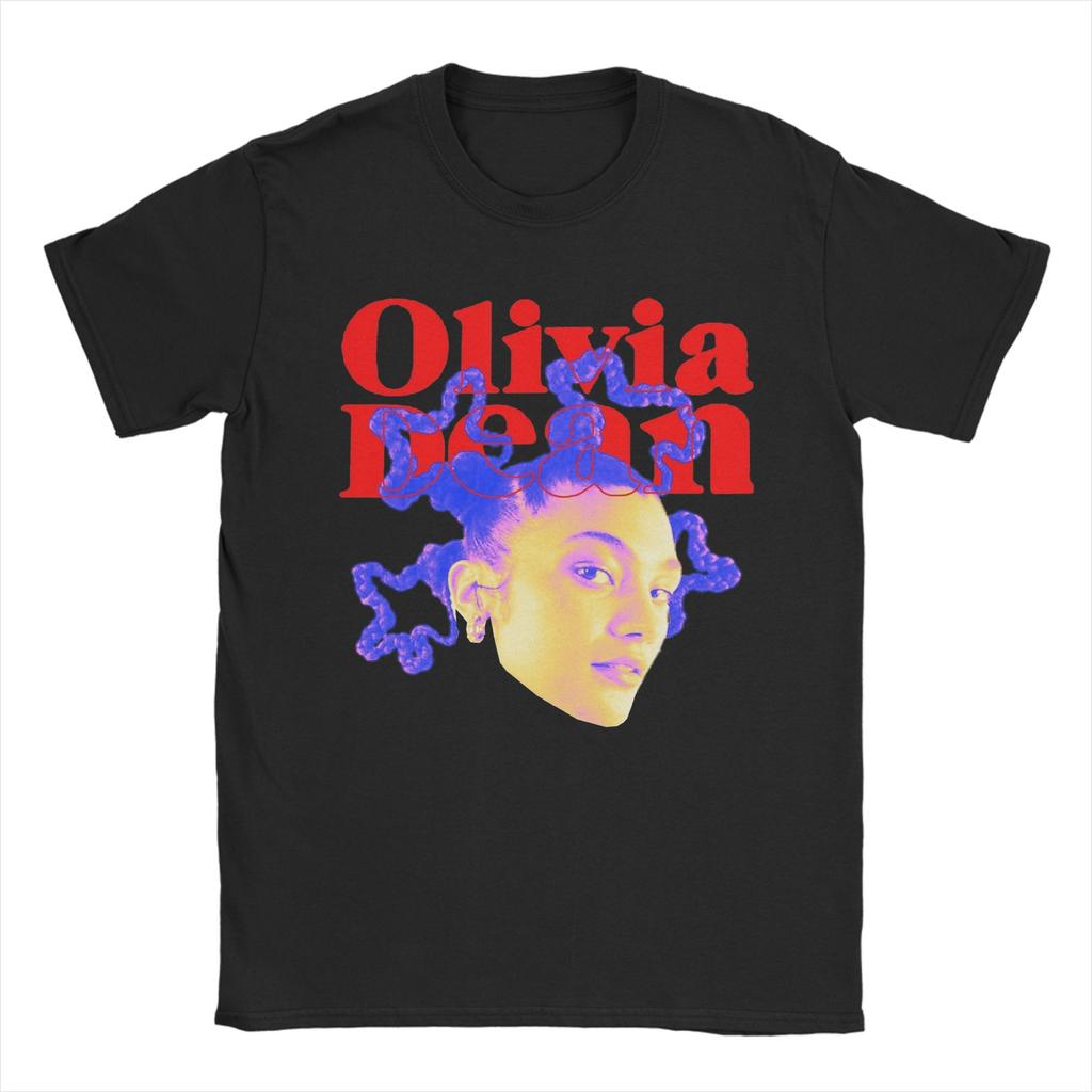Singer Olivia Dean Accessories Men Women T Shirt 100% Cotton Tee Graphic  Tops T-shirt