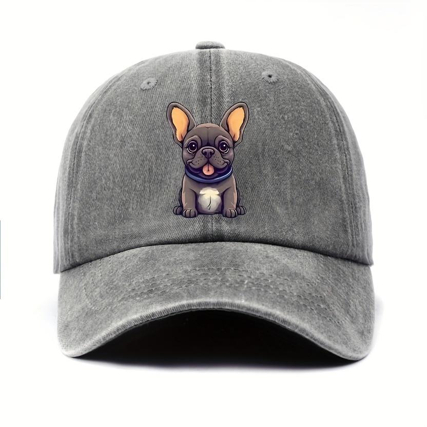 Fantasy Dog Printed Cotton Baseball Cap, Adjustable for Both Men and Women, Duck Tongue Cap Suitable for Outdoor Sun Protection