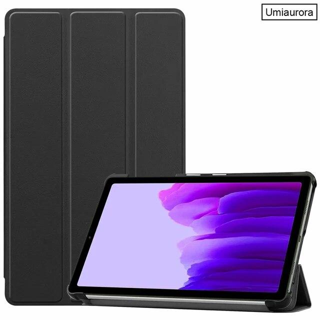 

Для Samsung Tab A8 10.5 2021 SM-X200 SM-X205 Smart Leather Flip Cover Протиударний чохол для Tab A7 Lite 10.4 SM-T500 SM-T220 Чохол Tab A7 10.4 T505 чорний
