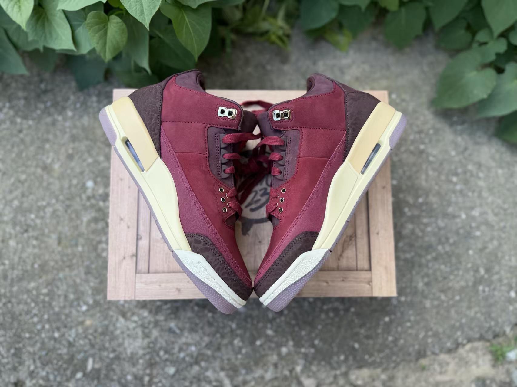 Pure Original Wine Red AJ3 Retro