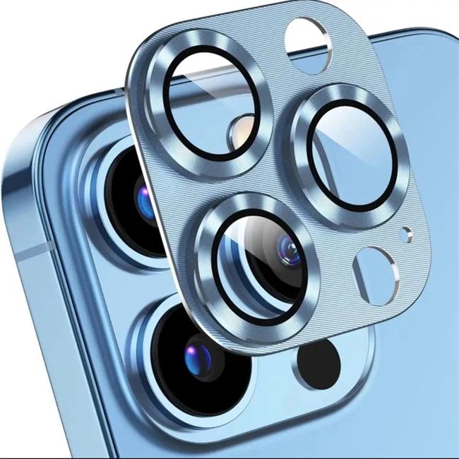 Kamera lencsevédő tok iPhone 15 14 12 11 13 Pro Max Mini Plus fém lencsevédő tok az IPhone 15 Pro Max tartozékokhoz