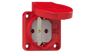 Panel Socket 16A 2P+Z 230V Ip44 P-Nova+“ 1050-0Rs