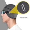 Warm Fleece Balaclava with Outdoor Glasses - Winter Cycling Helmet Liner, Cold-Proof and Ear-Warming Hat