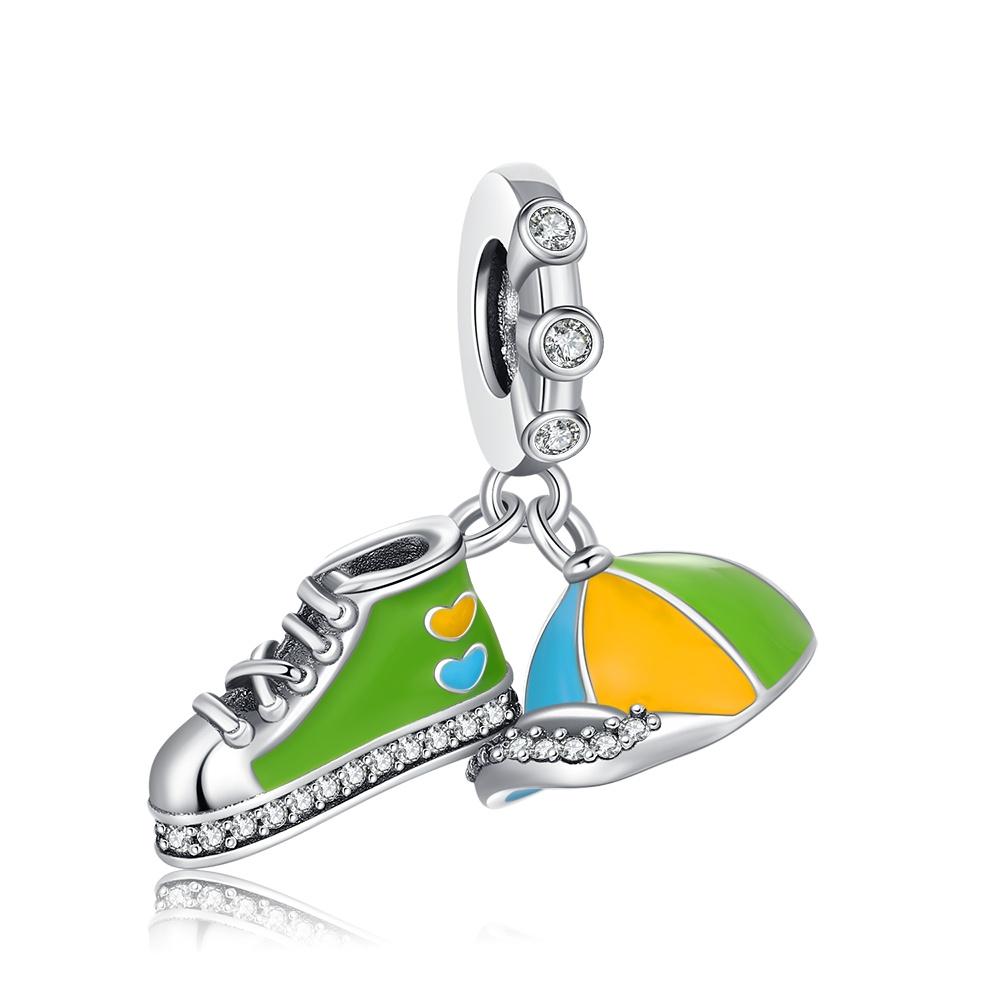 Copper Sport Charms Ball Beads Graduation Pendant Fit Original Bracelet For Women Diy Jewelrylove Gift School