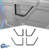 ABS Carbon Fiber Car inner Door Strips Cover Trim For Ford F150 F-150 2015-