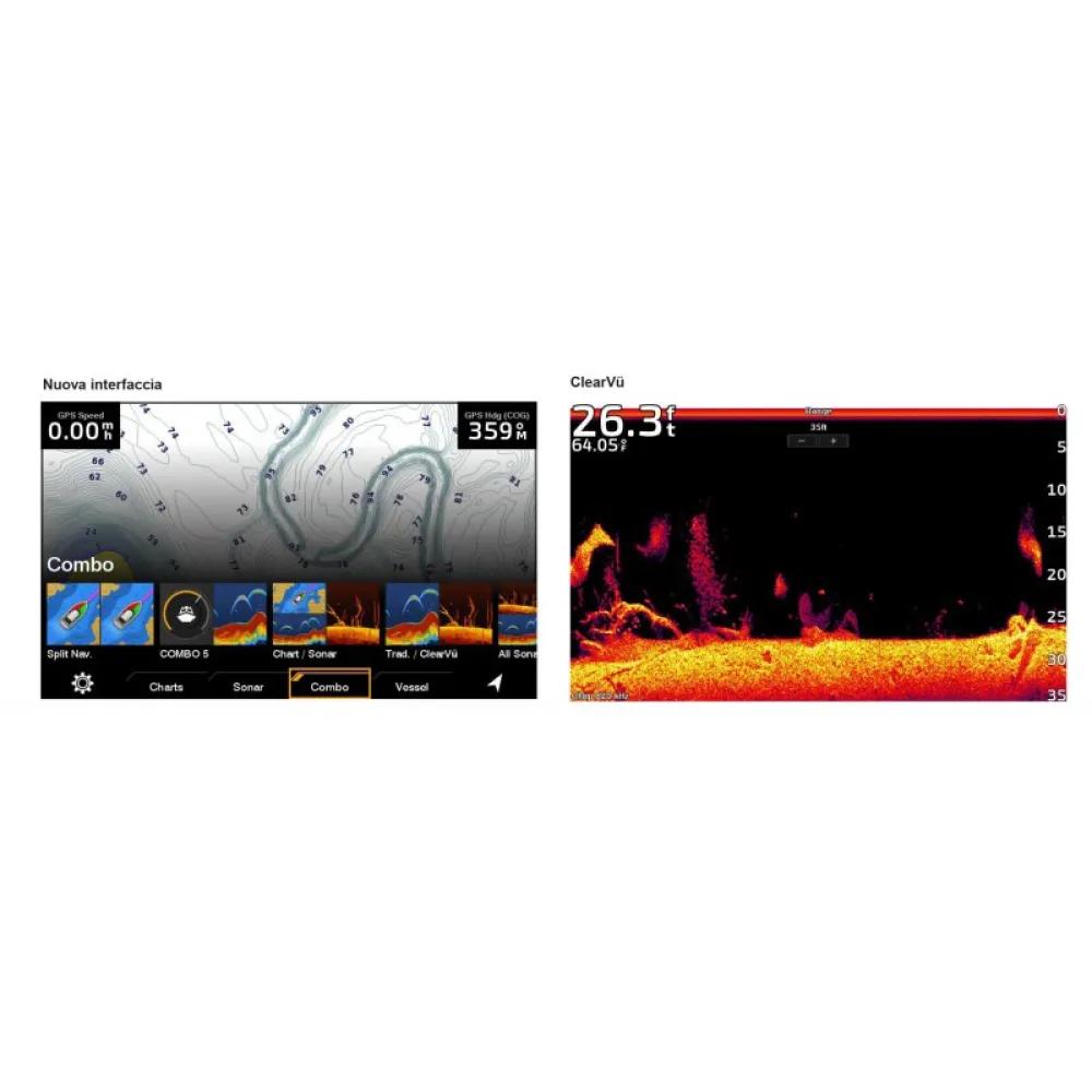 Garmin echomap uhd2 52cv fish finder 5 inch Black