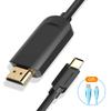 VENTION CGUBG 1.5m 4K 30Hz USB Type-C To HDMI Male To Male Adapter Cable Support HDCP