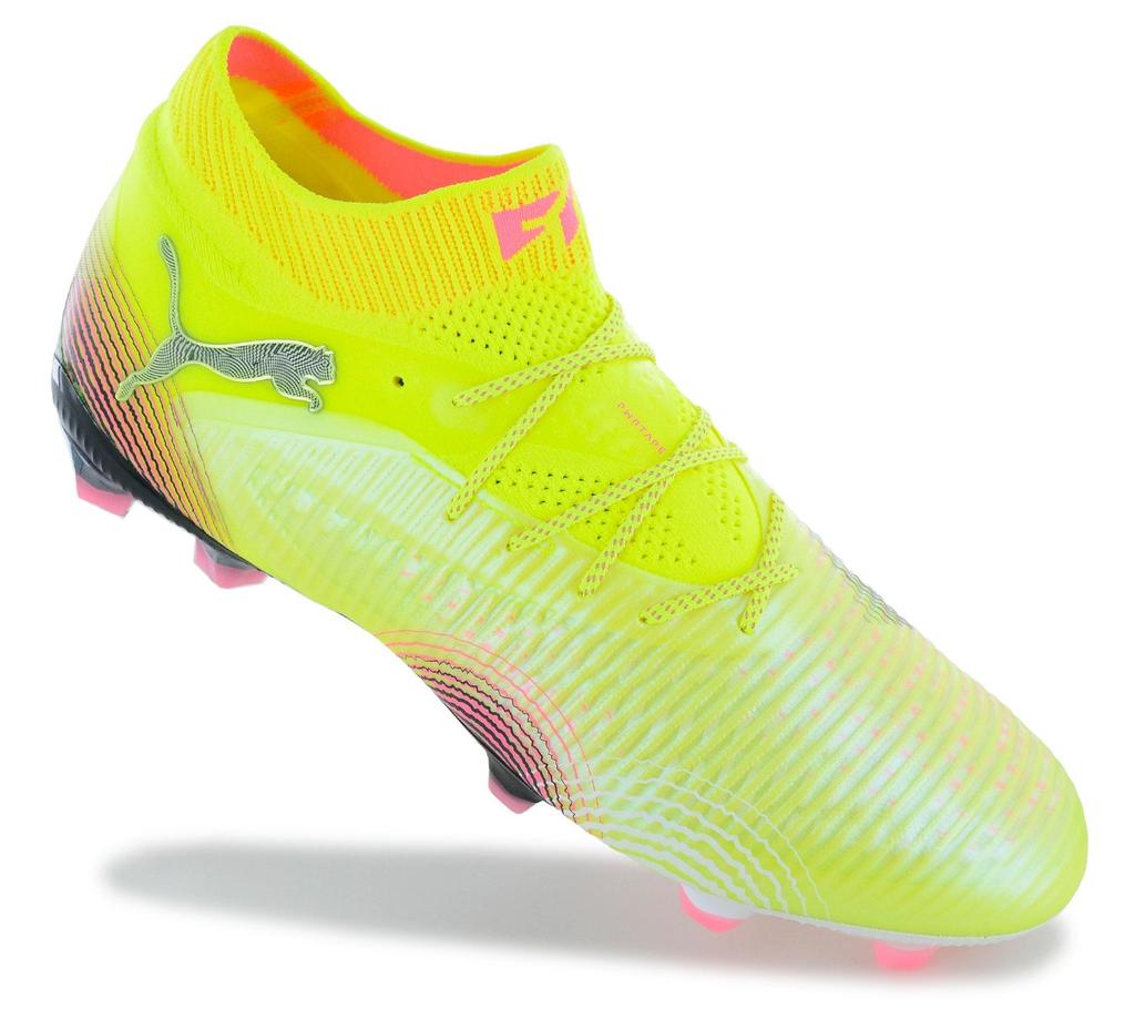 Puma Future 8 Ultimate FG - Herren Fußballschuhe Nocken Gelb 108138-03 ORIGINAL