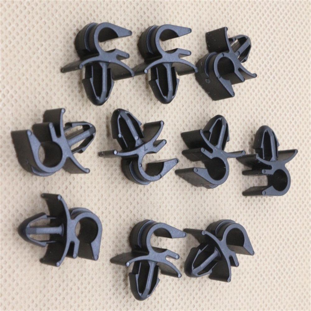 10Pcs Hood Latch Release Cable Clip Retainers For Chrysler Jeep Ram Dodge 481409