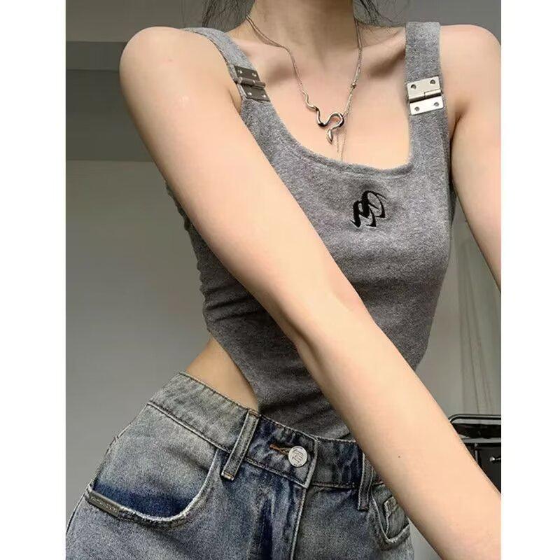 Women's High Waist Denim Shorts - Ripped Raw Edge, Slimming, Mid-Length Straight Leg Jeans Trend