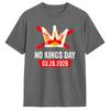03 28 2026 No Kings Day Vintage Funny Mens T Shirts Leisure Tee Shirt Short Sleeve Crewneck TShirt Cotton New Arrival Clothing