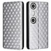 For XREAL Beam Pro Wallet Case Rhombus Imprinted Leather Phone Cover