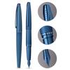 CROSS ATX Brushed Finish Dark Blue Fountain Pen Stainless Steel Nib (F-shape) N886-45FJ
