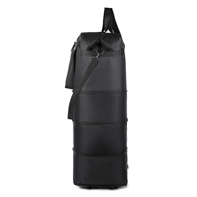 New Fashion Airline-Checked Luggage Large Capacity Folding Travel Bag Universal Wheel Oxford Cloth Luggage Bag