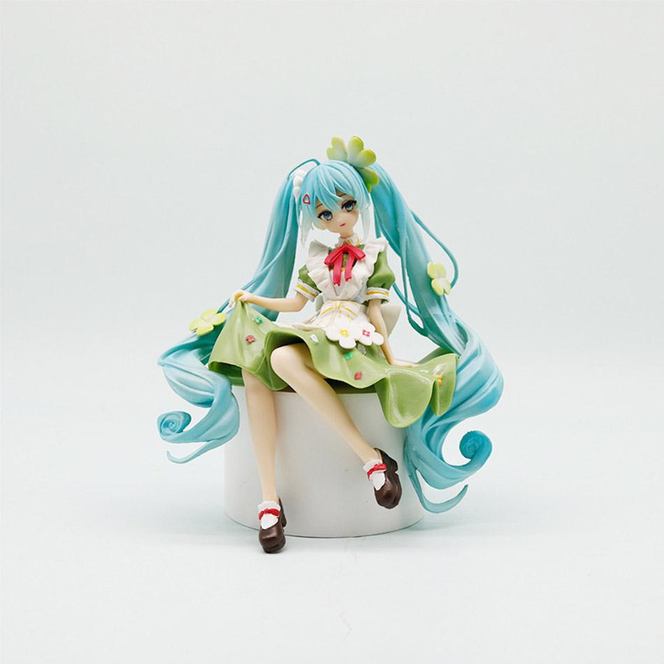 In Stock Hatsune Miku Collection, Princess Lolita Punk Pastoral Style Lollipop Exquisite Figure, Collectible Anime Ornament