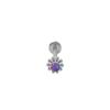 2021 New Men's and Women's Simple Titanium Sunflowers Body Piercing Nose Rings Fashion Lip Nails Nose Nails Ear Nails Jewelry