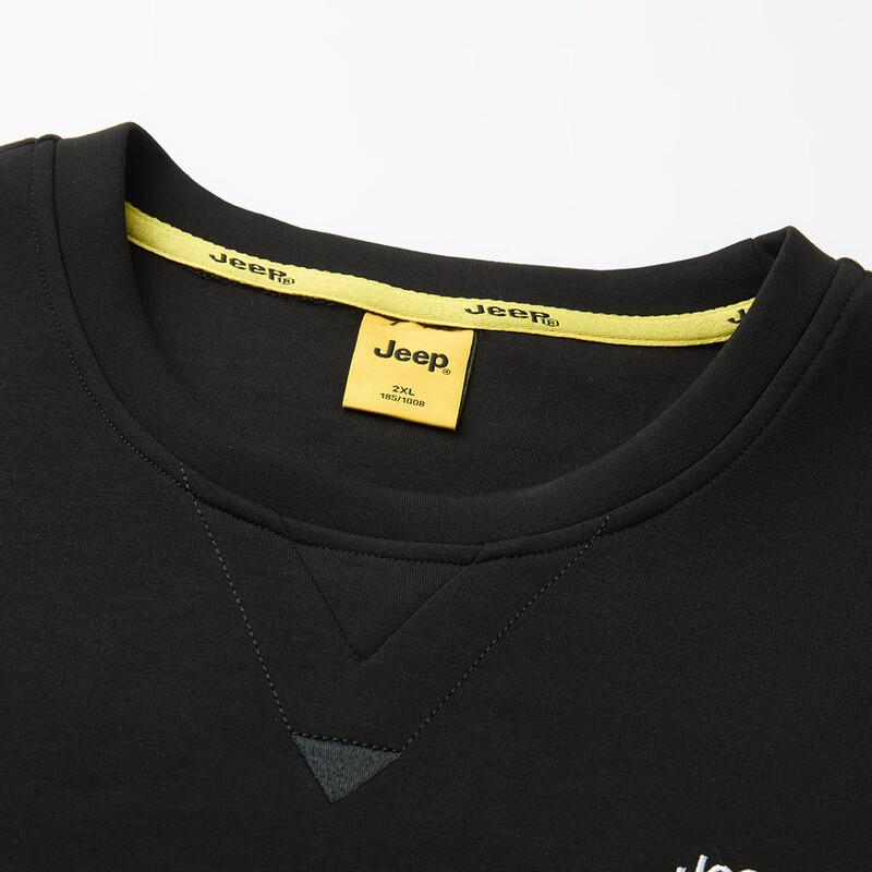 JEEP Men's Round Neck Casual Sweatshirt