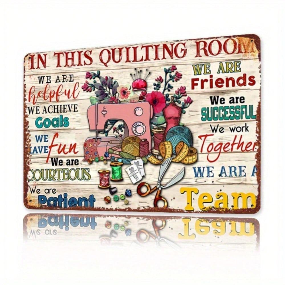 Funny Metal Tin Sign Vintage Home Wall Art Decor
