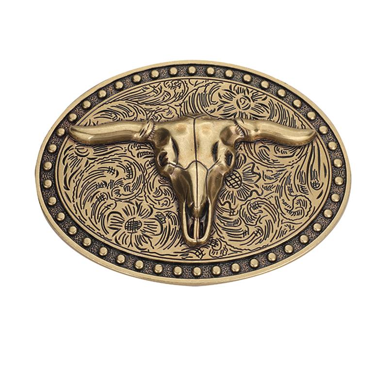 

Boucles de ceinture en alliage métallique pour hommes,accessoires de ceinture faits à la main, bricolage, Style Cowboy occidental Rock