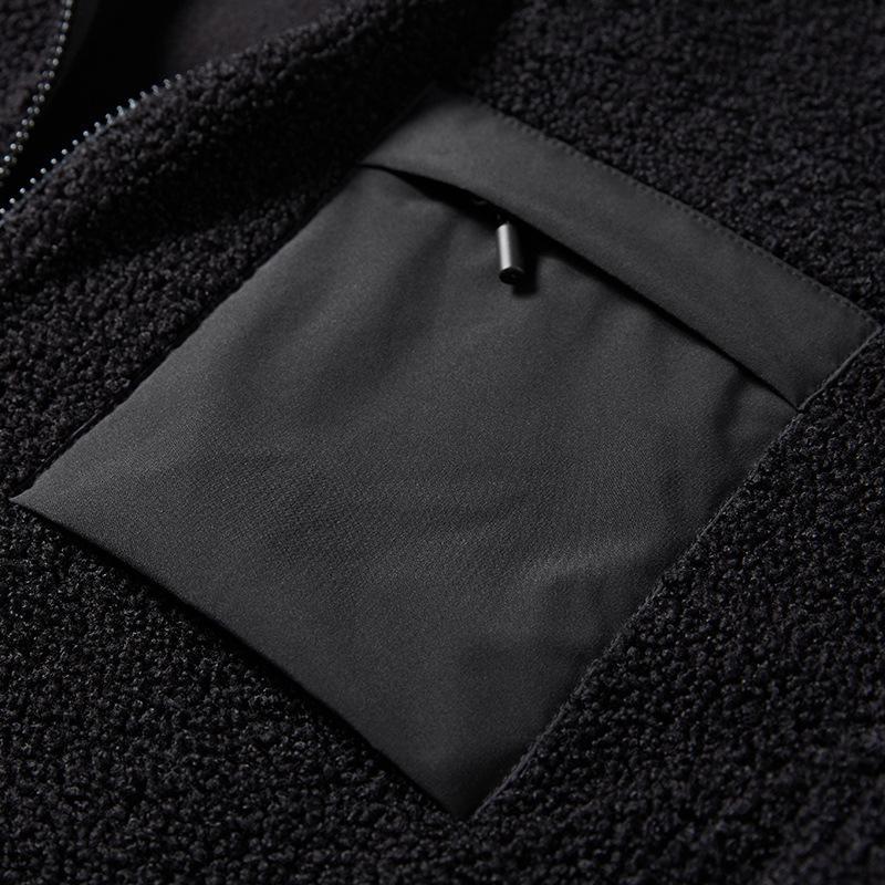 Autumn and Winter New Style Fleece Fleece Jacket Green Teddy Fleece Men and Women Couple Clothing Fleece Jacket Sherpa Jacket Men