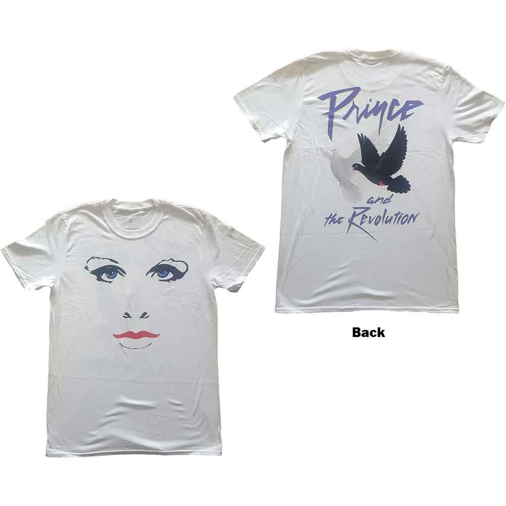 Prince Faces  Doves T-Shirt White New Unisex T-Shirt XL