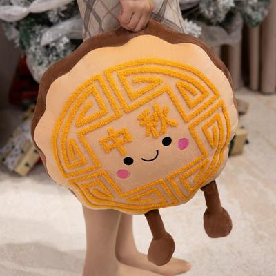 National Style Mid-Autumn Festival Mooncakes Plush Toys Chinese Pastry Modeling Dolls Traditional Culture Festival Gifts