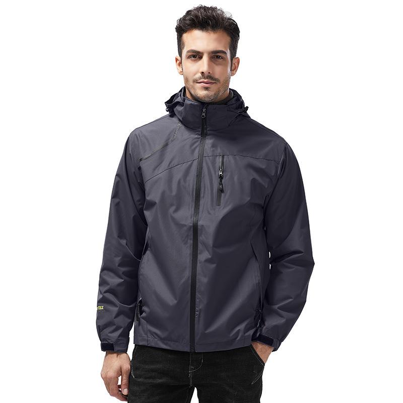 Single-layer Jacket Men's Spring and Autumn Skiing Breathable and Wear-resistant Couple Mountaineering Suit Women's Thin Jacket