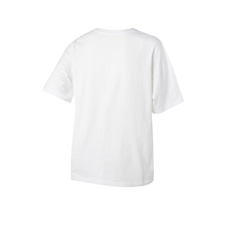 Puma Solid Color Crew Neck Comfortable Pullover Short Sleeve T-Shirt Men Tops White 927102-02