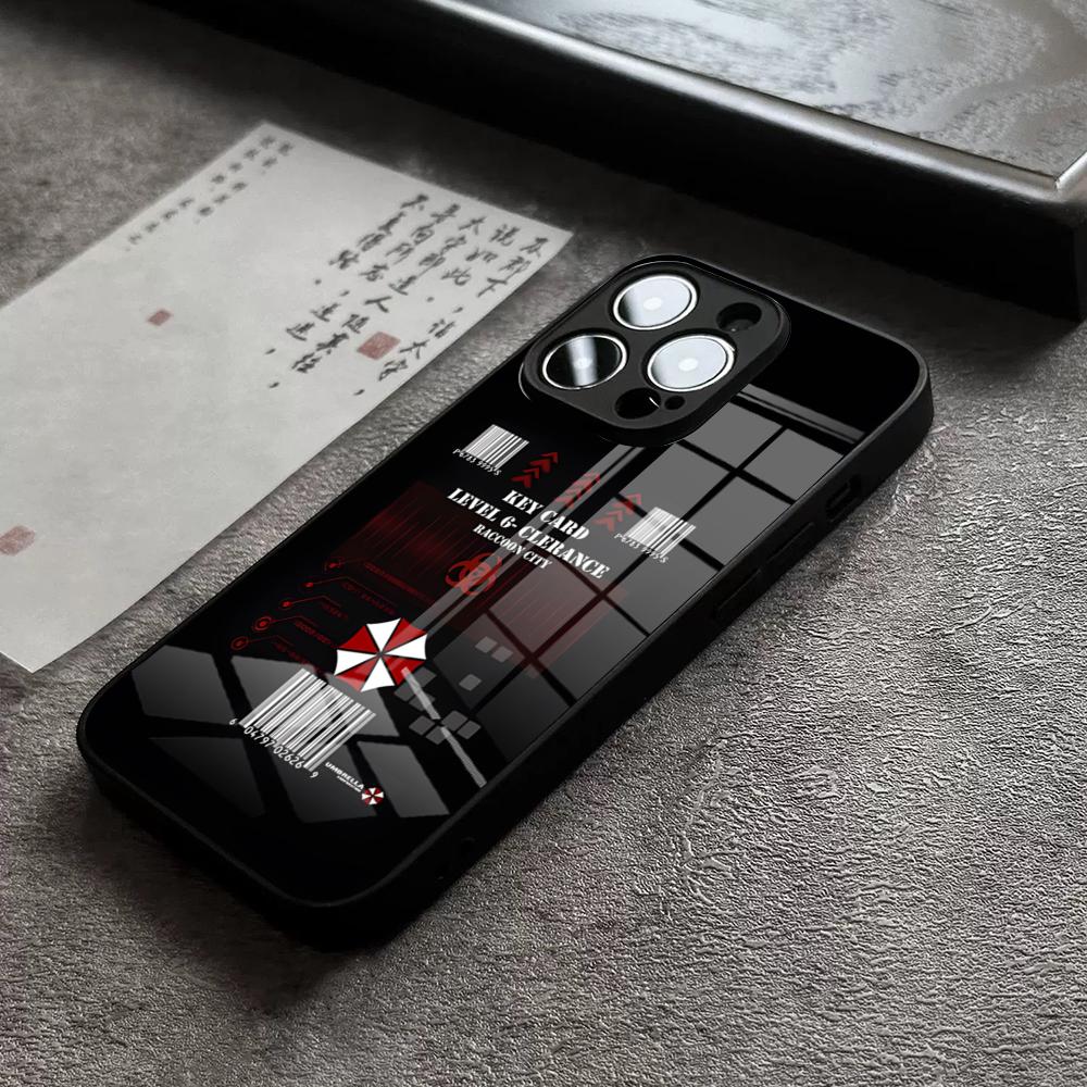 Game U-Umbrella C-Corporation Phone Case For iPhone 18 17 16 Pro Max 15 Plus 14 Pro 12 11 13 Mini X XR XS Max SE Glass Cover