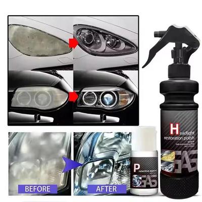 Lichid de Restaurare Faruri Auto Kituri de Lustruire Instrument cu Răzuitor Remover Accesorii Faruri Auto R7W8