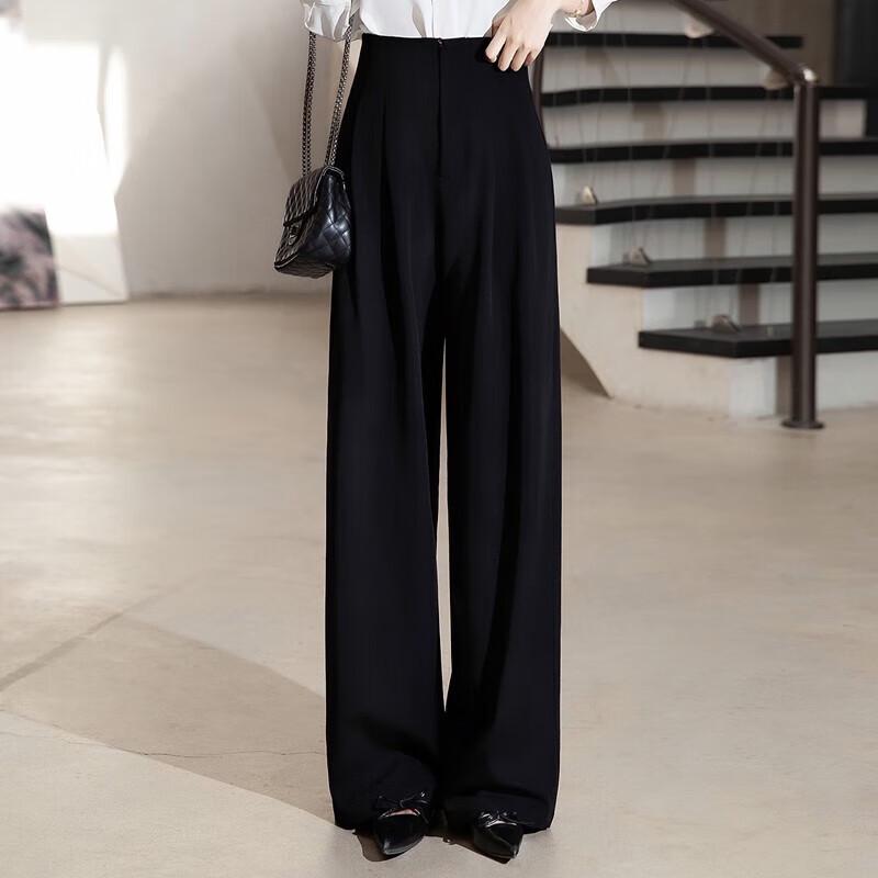 Women's High-Waist Wide-Leg Casual Pants