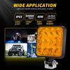 48W Car Work Light 12V Daytime Running Light Bar Offroad Spotlight Signal Lamp For Jeep Truck 4X4 Car SUV ATV Barra LED Headligh