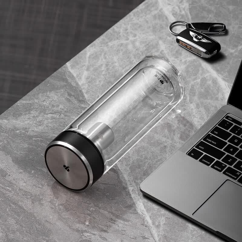 WANXIANG Heat-Insulated Borosilicate Glass Tea Cup