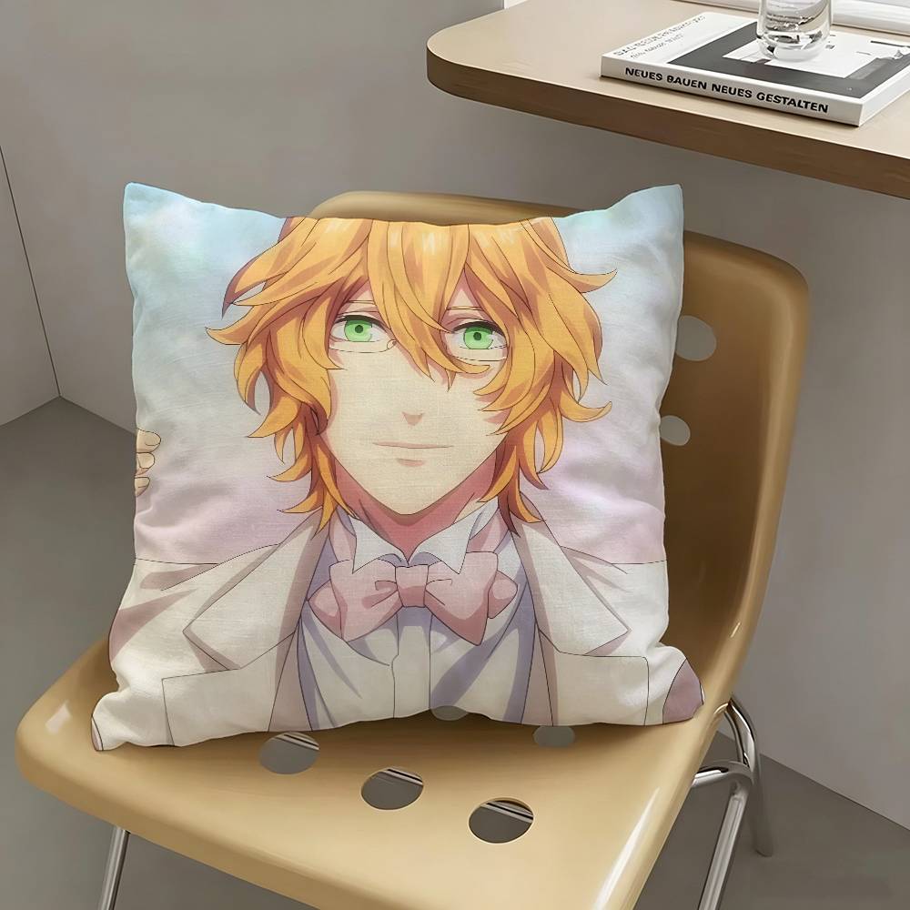 1pc Otome Game Uta No Prince-sama Pillow Case Fashion Square Pillowcase Bedroom Sofa Room Ins Decoration Leisure